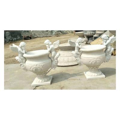 China Modern Outdoor Natural Western Style Stone Sculpture Stone Garden Sculpture With Low Price for sale