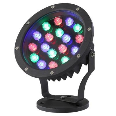 China Outdoor Waterproof LANDSCAPE IP65 36W RGB SMD LED Flood Light For Facade Building Lighting for sale