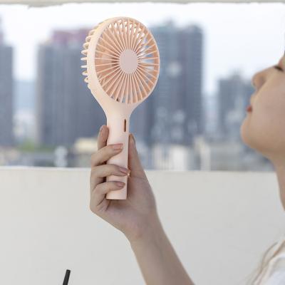 China Portable Usb Powered Rechargeable Mini Handheld Modern Simple Plastic Fans Hand Fan for sale