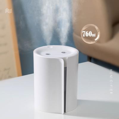 China Portable Mini Rechargeable Air Humidifier Donut Air Humidification+Light USB LED USB Humidifier for sale