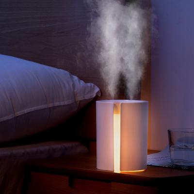 China Air Humidifier Mini Desktop Air Freshener Portable Air Humidification+Light Large Scent Humidifier with LED Night Light for sale