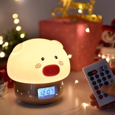 China Cycle Load Led Lighting Table Wake Up Clock Digital Led Alarm Clock With Night Light for sale