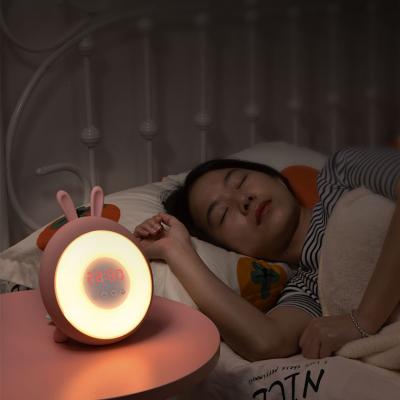 China LUMINOVA Large LED Display Lamp Touch Sensor Switch Table Sunrise Simulation Wake Up Light for sale