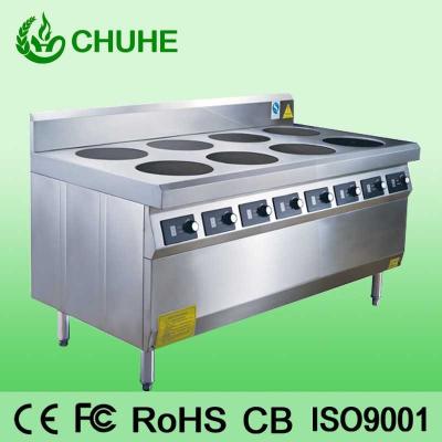 China 8 Burner Commercial Induction Hobs for sale