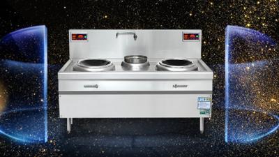 Cina gamma cinese del wok di induzione 40000W resistente alla corrosione con i doppi bruciatori in vendita