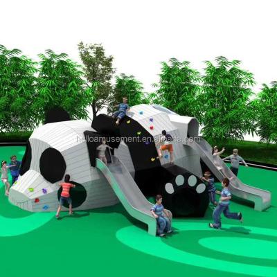 China Playground Park Panda Recreational Oriented Equipment Kids Outdoor Playground for sale