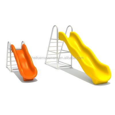 China wholsale kids backyard eco-friendly land and pool single water slide for outdoor games for sale