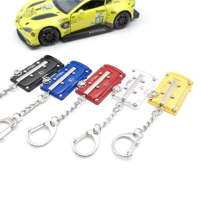 China Custom Key Chain Nylon Auto Parts Cover Engine Metal Model Factory Wholesale Gift For Honda Civic Generator Accord Dio Car Accessories for sale