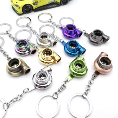 China Custom Metal Factory Wholesale Gift Model Keychain Turbo Nylon Auto Parts Key Chain For Ford Nissan Dodge Ford Tesla Car Accessories for sale