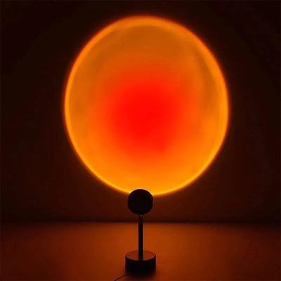 China Newest Modern Design Modern Style Home Wall Decoration Led Sunset Light Spotlight For Sunset On The Wall for sale