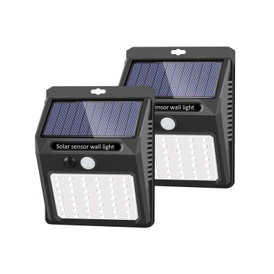 China Amazon Hot Selling Outdoor 20 LED Outdoor Waterproof IP65 Led Solar Wall Light Lamp for sale