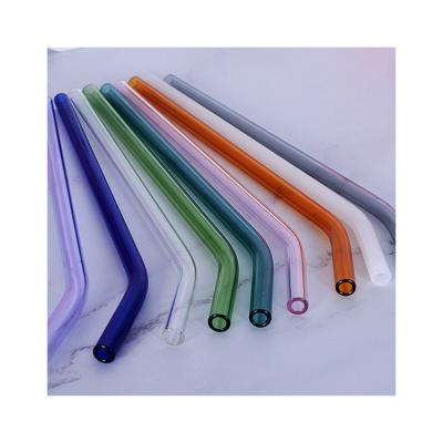 China Viable Glass Straw Crystal Glass Straws from China Manufacturer Direct Wholesale Drinking for sale