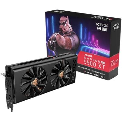 China Graphics Cards GPU Radeon RX 5500XT RX5500xt 8G Computer Desktop Bestselling Graphics Card for sale