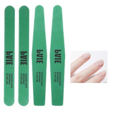 China 100/180 Nail Tool 25 PCS/PACK Manicure Nail Folder Durable Emery Sandpaper Nail Files and Buffers Boards for sale