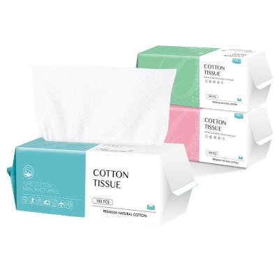 China Hypoallergenic Disposable Face Towel Nonwoven Facial Cleansing Cloths, Cotton Cloth Soft Towel, Makeup Facial Soft Pads for sale