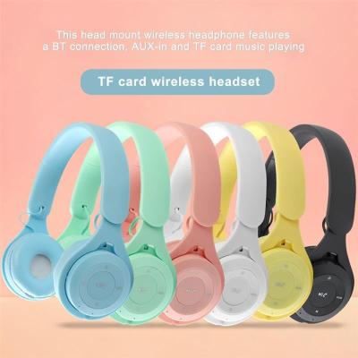 China Y08 Stereo Wireless Foldable Sports Earphone Foldable Headset Headphones Earbuds Mic Headset Hands Free MP3 Player for sale