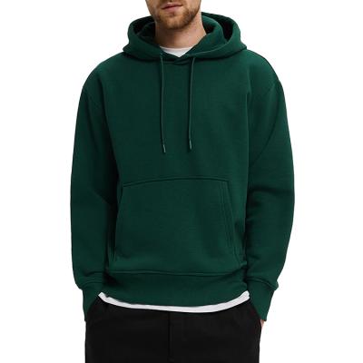 China OEM Breathable Custom Loose Fit Loose Fit Plain White Basic Hoodie For Men for sale