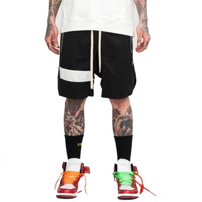 China Anti-Wrinkle Custom OEM Men Shorts Outdoor 100% Cotton Jogger Sweat Casual Shorts With Zipper Pockets for sale