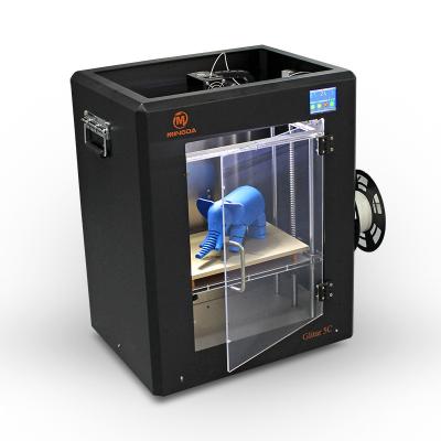 China 1.75mm PLA ABS Desktop 3d printer 300 x 200 x 400mm with 0.05mm resolution for sale