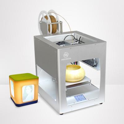 China Nylon filament 3d printing machine 3d desktop printers CE / FCC for sale