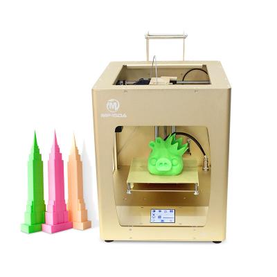 China Family Students 160 x 160 x 160 mm FDM 3d printer 1.75 mm nozzle for PLA ABS for sale