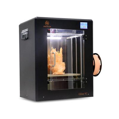 China 0.05-0.3mm layer thickness black 3d printer machine for plastic model for sale