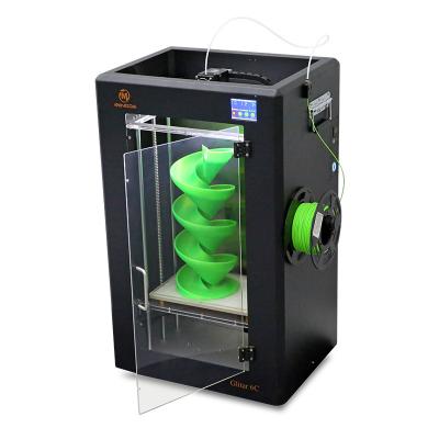 China Home desktop 3d printer black frame structure for plastic model for sale