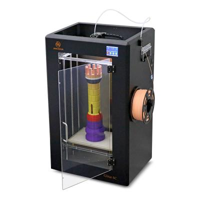 China 3D metal parts printer 1.75mm PLA/ ABS/ HIPS 300 × 200 × 600mm for sale