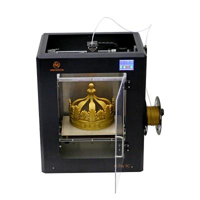 China 350W Professional 3d printer for PLA / ABS / HIPS / Nylon single nozzle 3d printer kit for sale