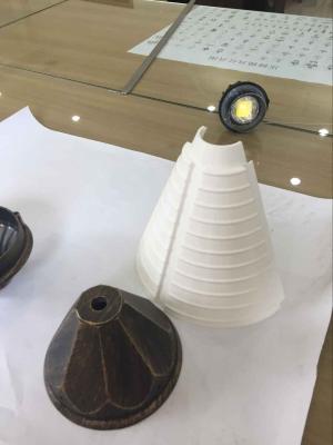 China PLA industrial Led lightshade 3d Printing Models stand 0.4mm for sale