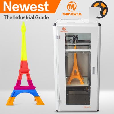 China 0,4 mm-de machine hoge resolutie van de pijp 3d plastic druk, mingda 3d modelprinters Te koop