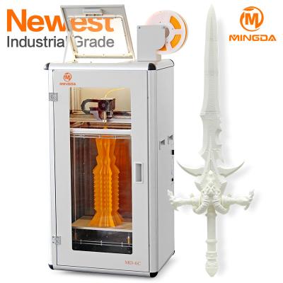 China 0.05mm layer thickness easy industrial 3d printing for plastic model / 1.75 mm PLA FDM 3d printing machine for sale