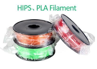 Chine filaments d'impression des HANCHES 3D de PLA de filament d'imprimante de l'ABS 3D de diamètre de 1.75mm/de 3.0mm à vendre