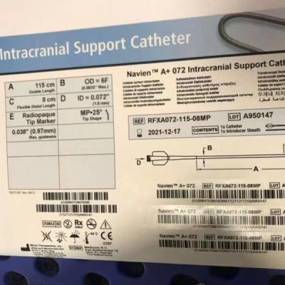 China Navien TM A+ 072 100% Cotton EV3 Intracranial Support Catheter RFX072-115-08MP for sale