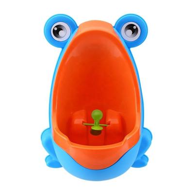 China Plastic Baby Seat Pee Trainer Urinal Frog Baby Toilet Potty for Boys for sale