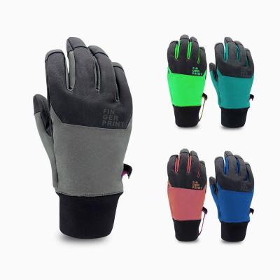 China Bike Cycling Gloves Customize -40F Fashion Winter Screen Warm Waterproof Polyethylene Antibac Leather Unisex Sports Ski Snowboard Mittens Gloves. for sale