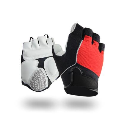 China Motorcycle Riding Cycling Bike Bicycle Sports Recycling Gloves Mesh Wear-Resistant Breathable Protection Available Gym Gloves Finger Gel for sale