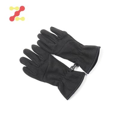 China The glove is soft touch screen sports winter light weight warm fleece gloves for sale