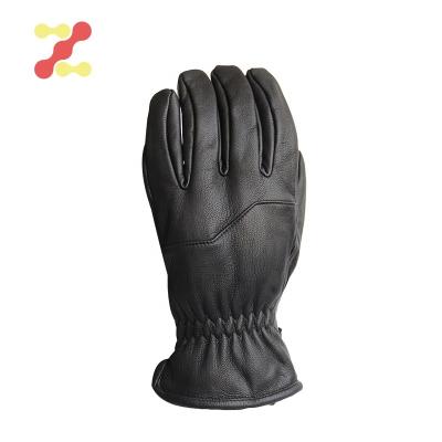 China Hot Selling Waterpoof Mens Black Gloves Touch Screen Rising Racing Motorcycle Leather Gloves Anti Slip Winter Sport Wear Resistant Gloves for sale