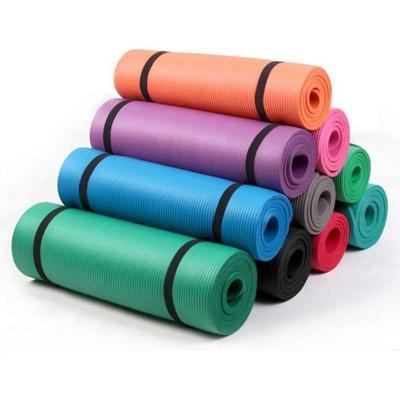 China Matt Manufacturer Wholesale Gymnastics Fitness NBR Pilates Design Yoga Mat Non-Slip Custom Printed Eco-Friendly Mat for sale