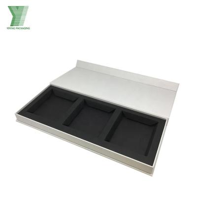 China Hot Selling Custom Materials Cosmetic Cardboard Packaging Box Custom Logo Printed Perfume Recycled Gift Box With Foam Insert Magnetic Closure Packaging Boxes for sale