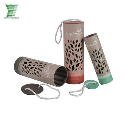 China China Supplier Handmade Cardboard One Bottle Wine Bottle Packaging Gift Box Around Paper Tube For Weskey Vacuum Cup for sale