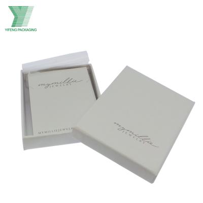 China 2020 Custom Recyclable Manufacturer Jewelry Gift Box With Card Insert For Necklace Packaging Jewelry Box Notebook Gift Boxes for sale