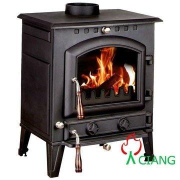 China Freestanding Chimney Coal Burning Stove Hearth for sale