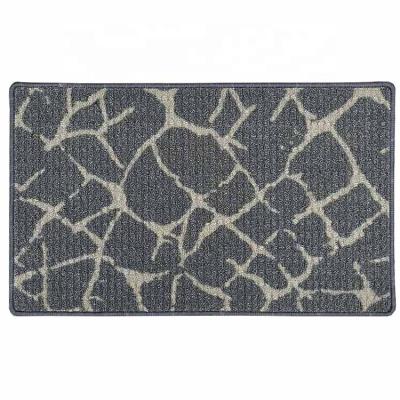 China Exterior Entry Mat Door Mat Washable Heavy Duty Rubber Backing Mat for sale