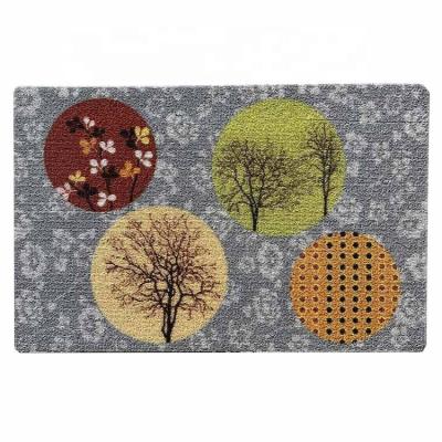 China Universal Washable Floor Covers Customized Print Area Washable Anti-Slip Durable Fatigue Carpet Sets Kitchen Mat for sale