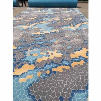 China Flooring Washable Carpet Design Hotel Wall-to-Wall Special Woven Stock Commercial Carpets Cheapest Price for sale