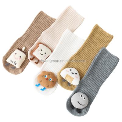 China Spring and autumn COMMON card baby doll high-grade newborn socks for sale