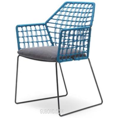 China Modern GP111 indoor and outdoor aluminum chair rope nordic style for sale