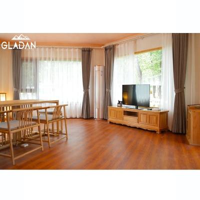 China GLADAN soundproof 16 square meters luxury hotel four-season tent with one bedroom for sale